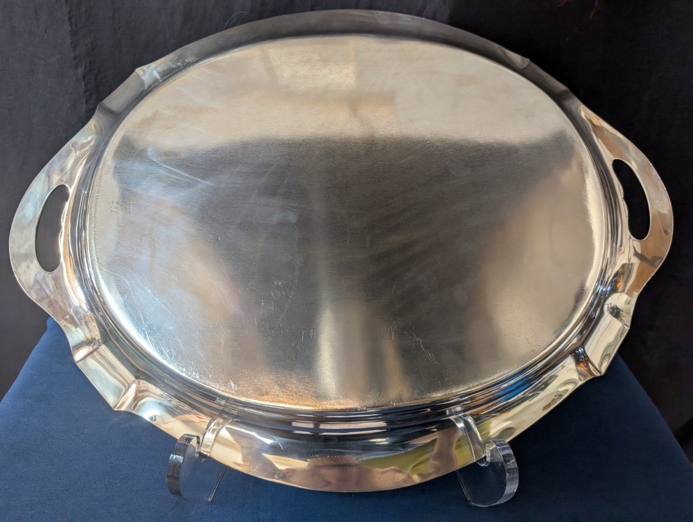 Sterling silver Gorham serving tray (Plymouth)