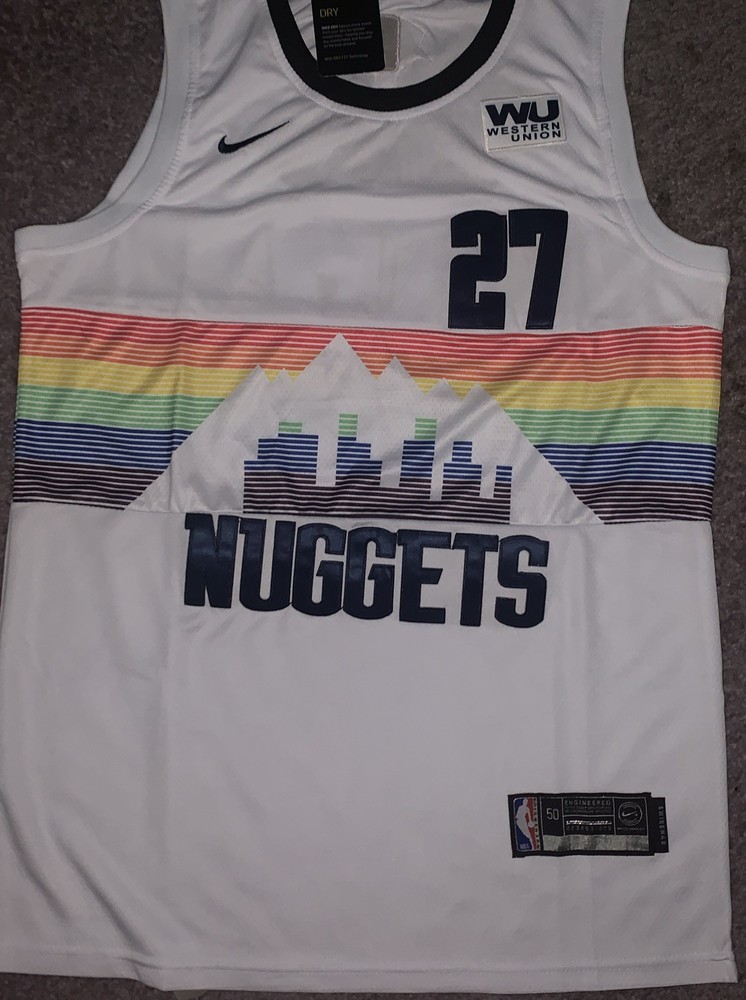 Replica Jamal Murray jersey Large With Finals Badge