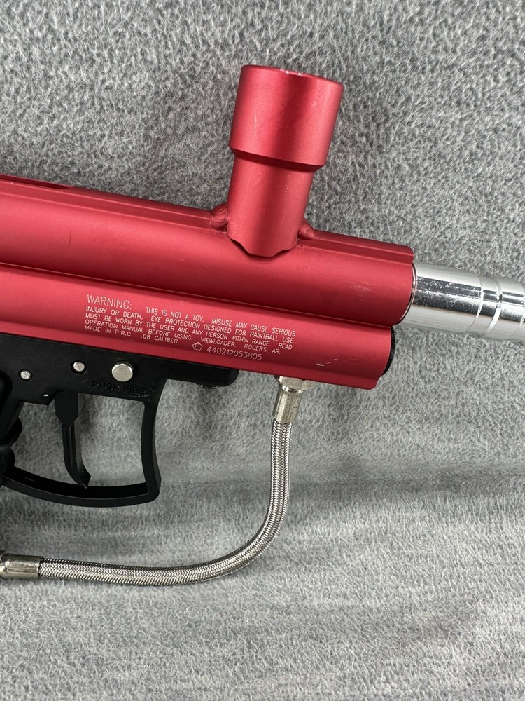 VIWLOADER VL - Lancer Paintball Marker Red Black UNTESTED M