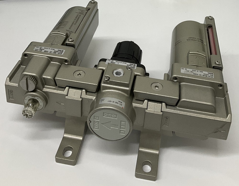 SMC AC41-N04D-8Z-X221 Filter, Regulator and Lubricator Module