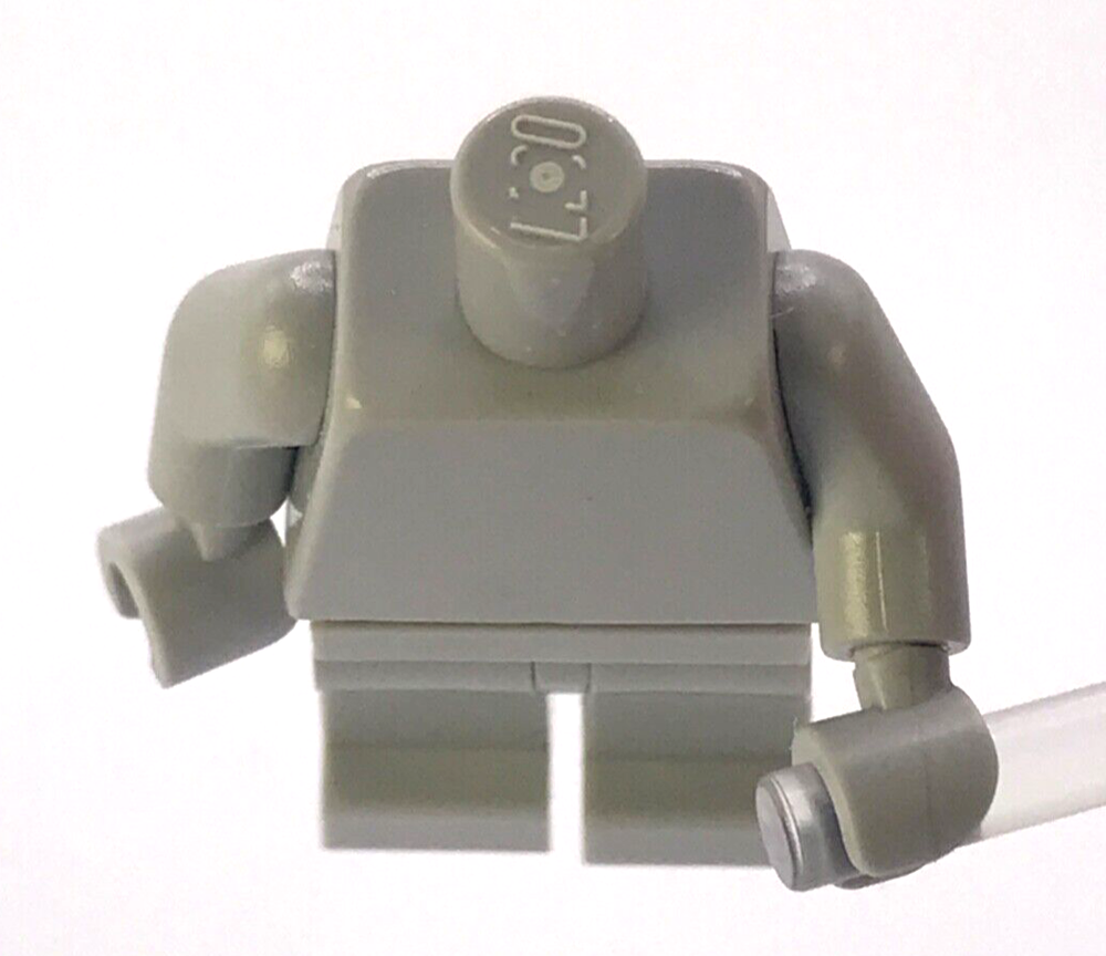 LEGO® Star Wars Darth Vader Prototype Monochrome Light Gray 100% Authentic