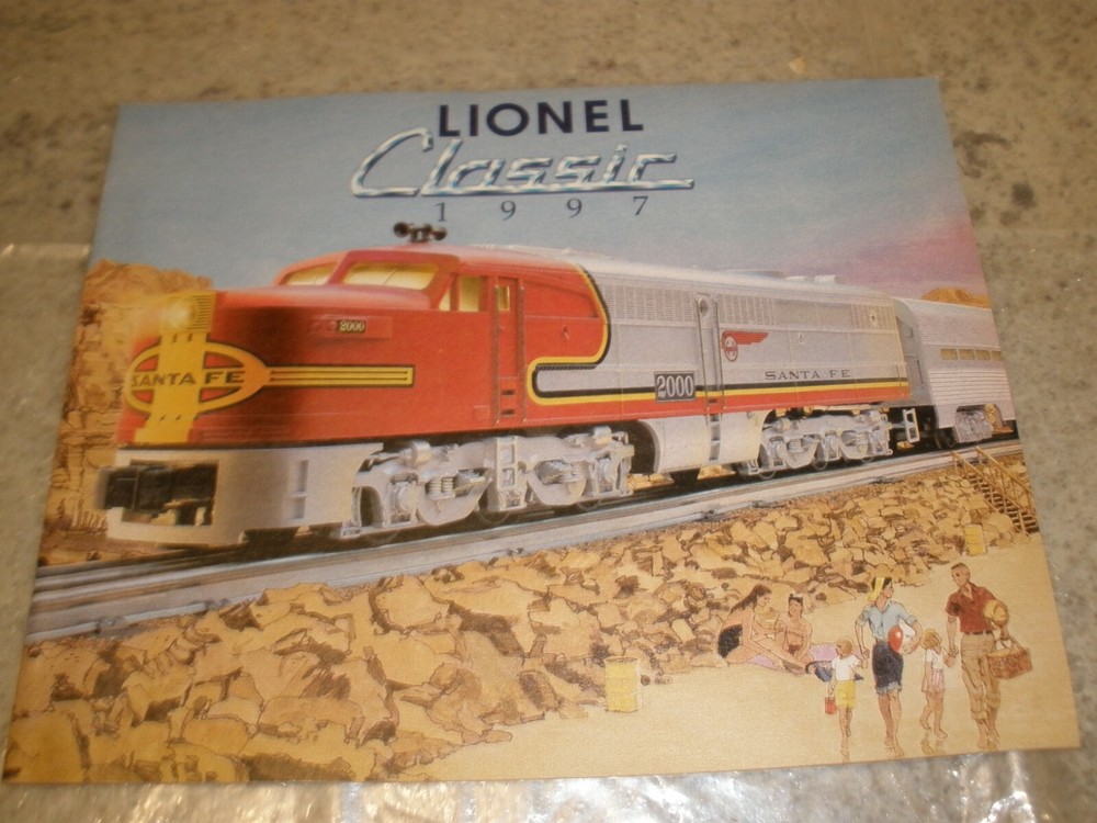 LIONEL CLASSIC 1997 CATALOG - MINT CONDITION - 24 PAGES