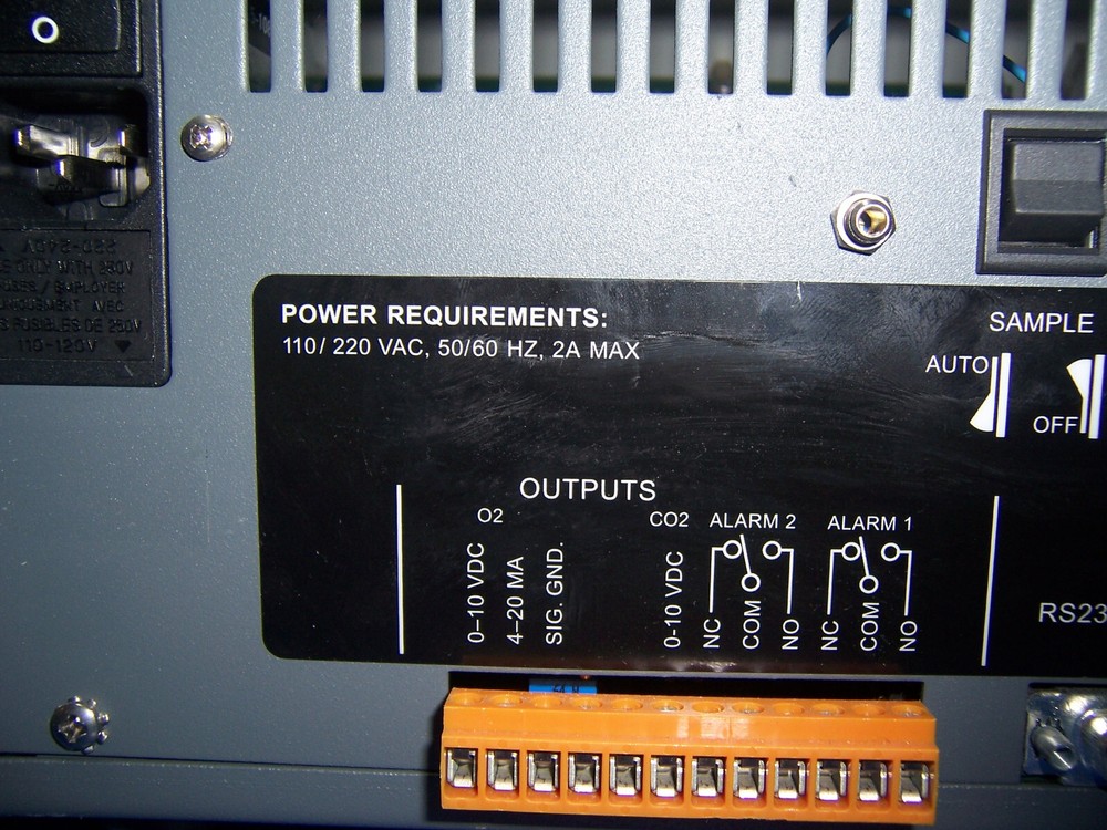 13922 Illinois Instruments 6500 Headspace Oxygen Analyzer