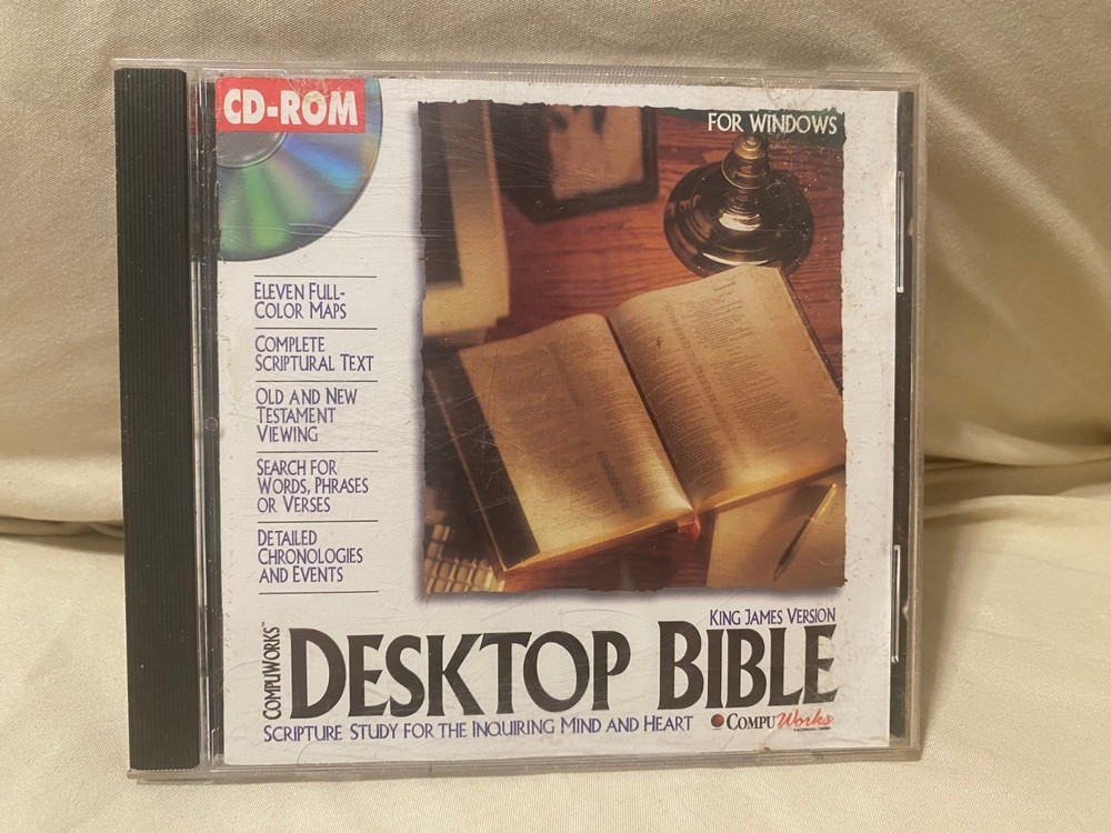 Compuworks Desktop Bible King James Version CD ROM
