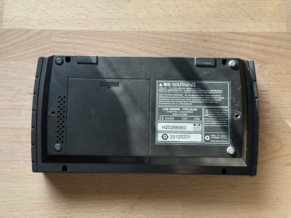 Graphtec GL820 Data Acquisition Data Logger