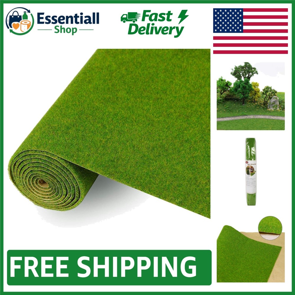 Durable Grass Green Model Mat 40 x 100cm - Elevate Your Decorative Projects