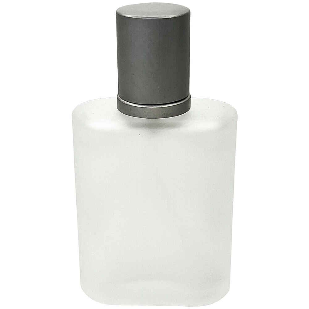 30ml 1oz empty frosted glass perfume spray bottles matte silver atomizer