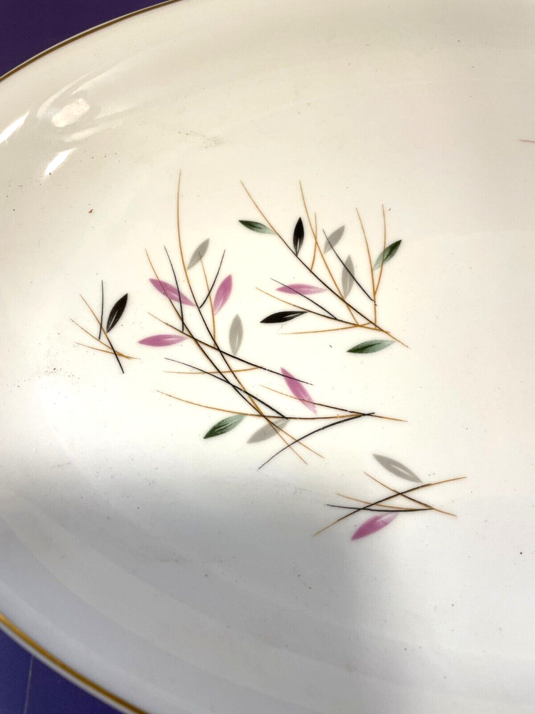 Rosenthal GEISHA Pattern China Oval Serving Platter 15 1/4"