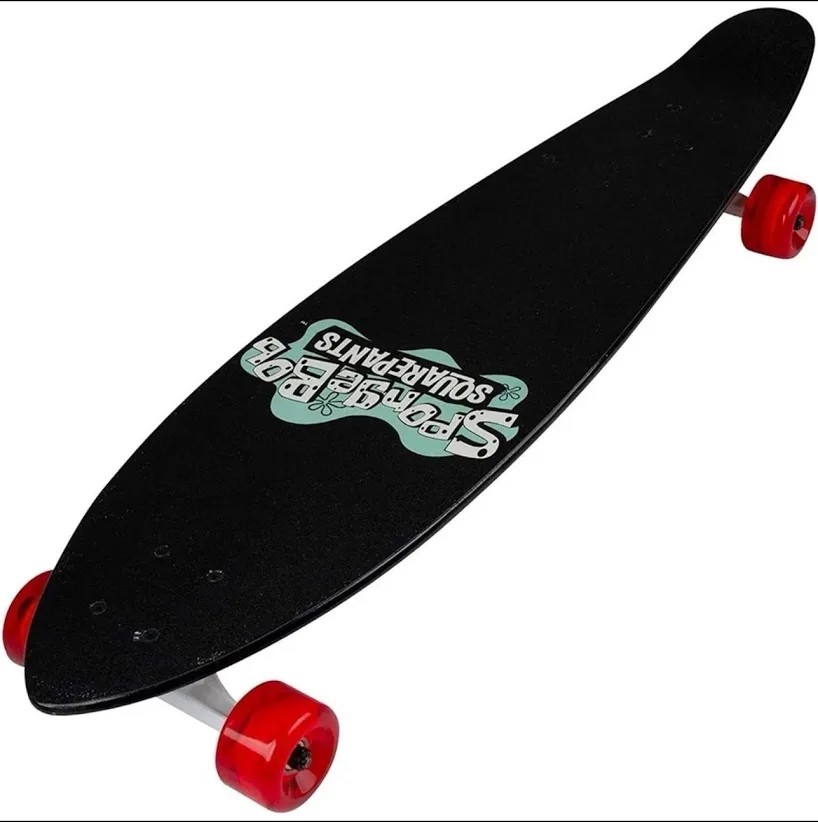 New Spongebob Stretched 36" Kryptonics Longboard Skateboard