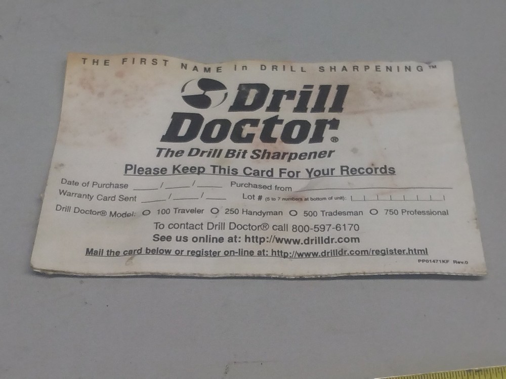 Drill Doctor Drill Bit Sharpener DD500