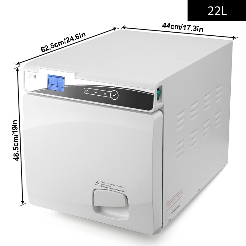 22L Dental Class N Autoclave Vacuum Steam Sterilizer With Drying Function
