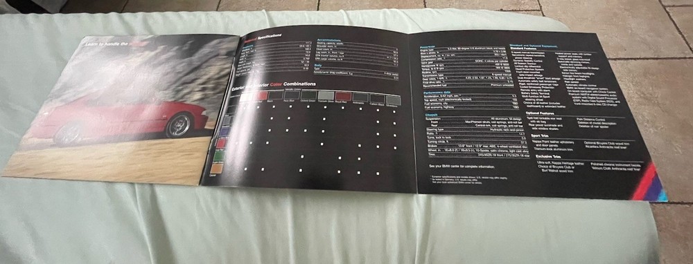 2000 BMW M5 E39 US Brochure E39 M5