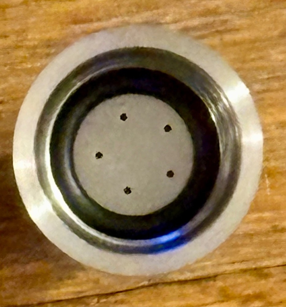 Stainless steel beer nozzle