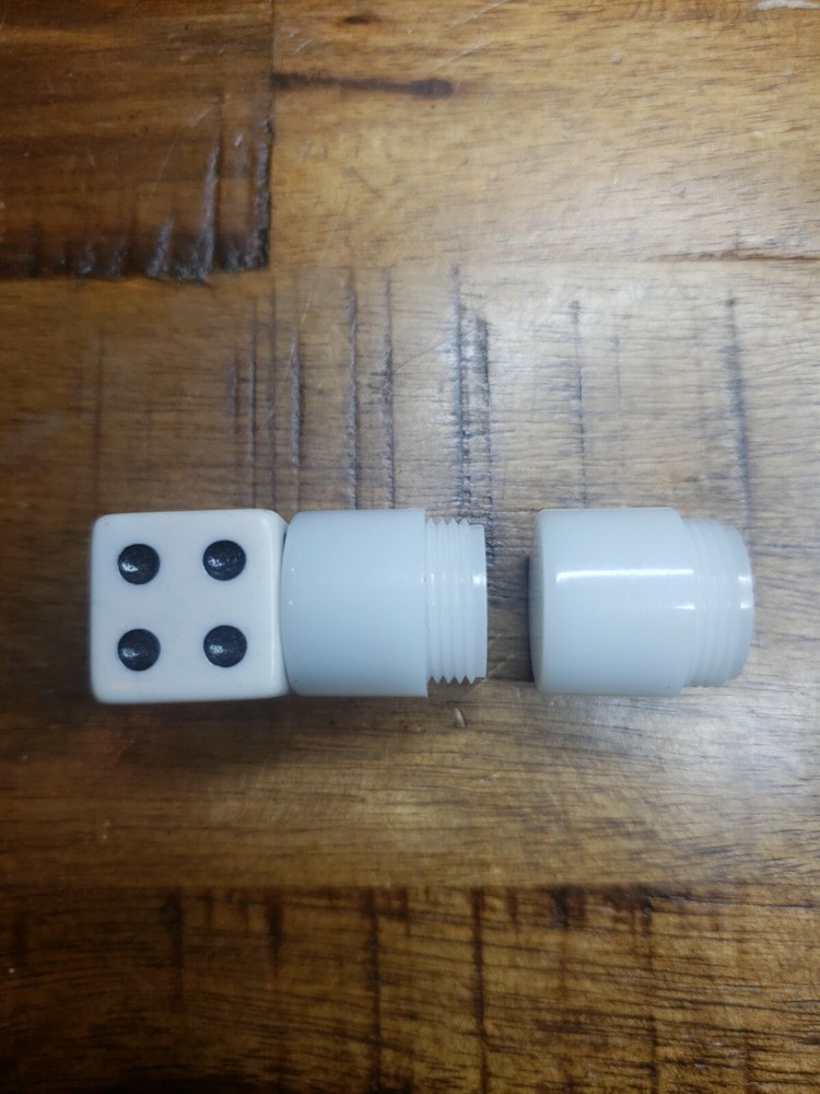 2 White DIALIGHT Dialco 135 Lens Covers. Vintage.