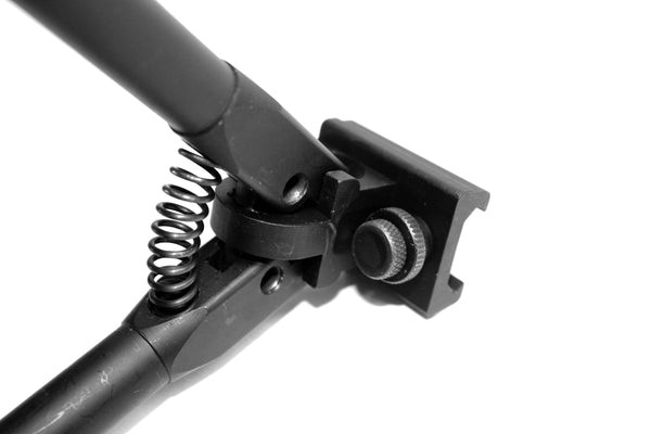Tactical Support 6"inch Adjustable Rifle Clamp-on Bipod with Rail Mount Adapter