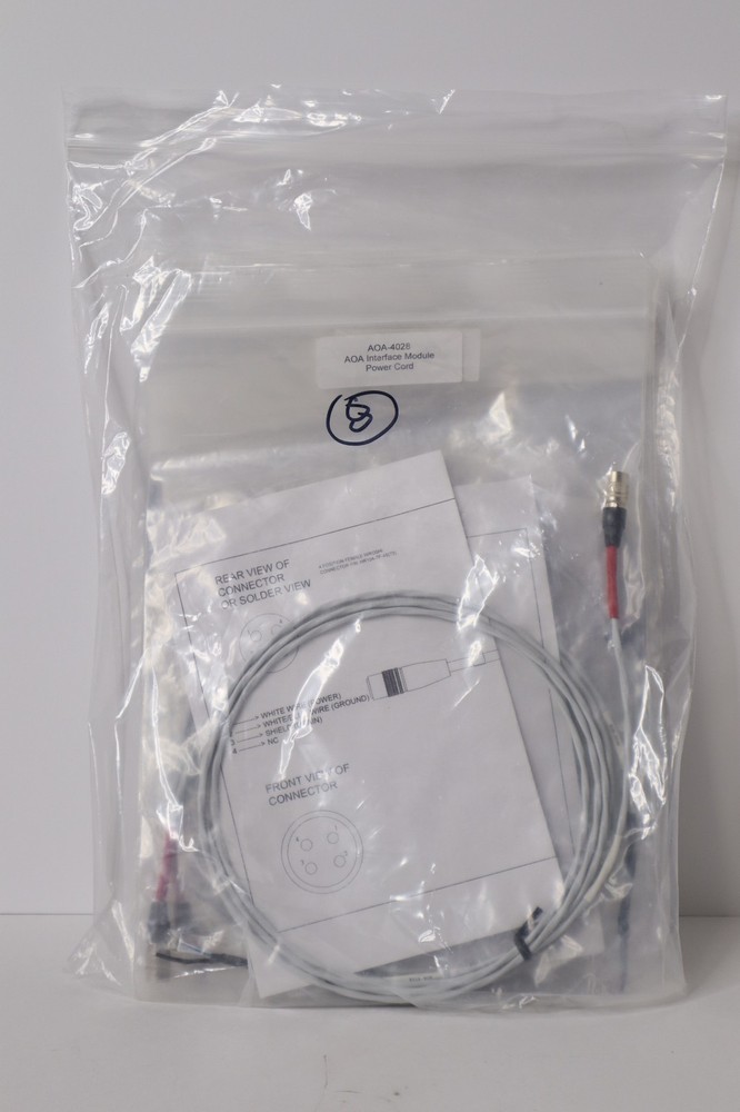 AOA-4028 AOA Interface Module Power Cord (8 Available)