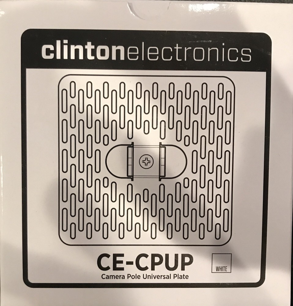 Clinton electronics CE-CPUPUniversal Mounting Plate for Telescoping Camera Pole