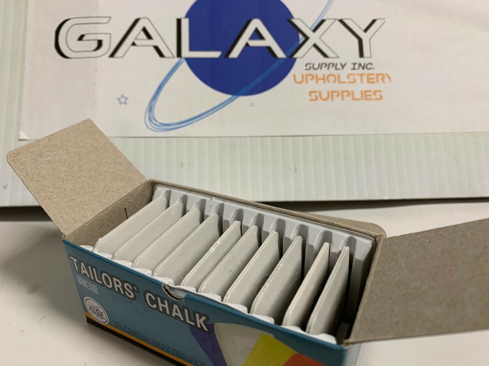 Upholstery White Chalk, 10 Pcs / Box, Sold by 6 Boxes ------ Excellent Feedback