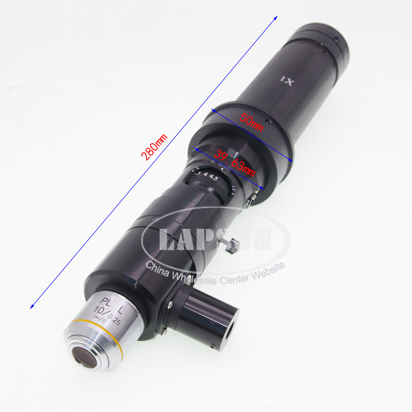 200X - 2000X Zoom Industry Stereo Microscope Camera Coaxial Light C-mount Lens