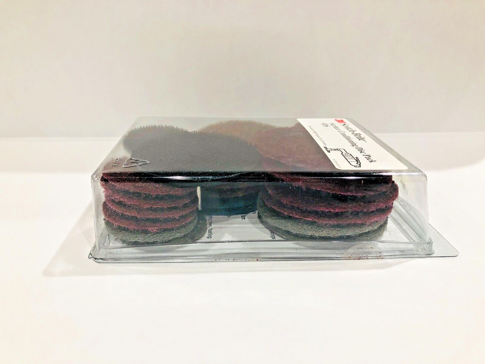 3M Scotch-Brite 2" / 3” Surface Conditioning Disc Sample Pack With Disc Holders