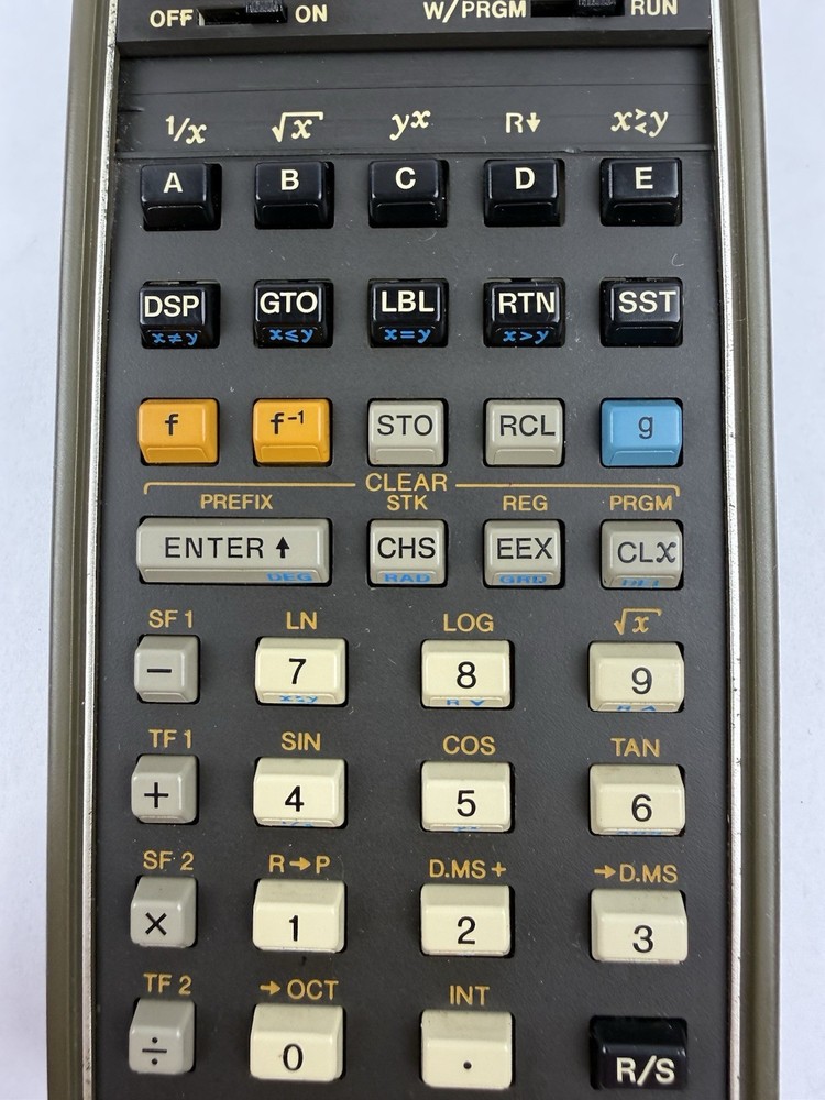 Hewlett Packard HP-65 Calculator W/ Case, Cards/ Programs, Manuals, Charger ++