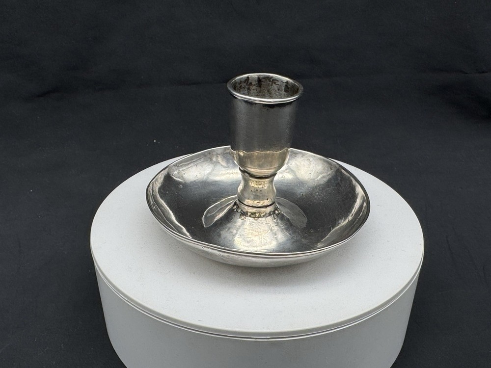 Antique Solid Sterling Silver Candlestick, 111 grams