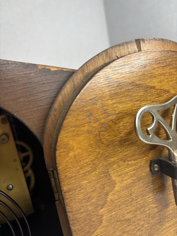 Vintage Nazi Wind Up Clock
