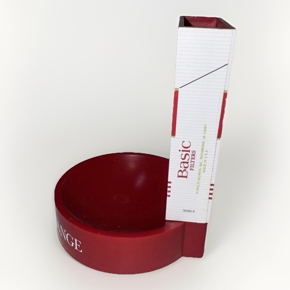 Basic Cigarettes Tobacco Advertising Loose Change Cup Bowl