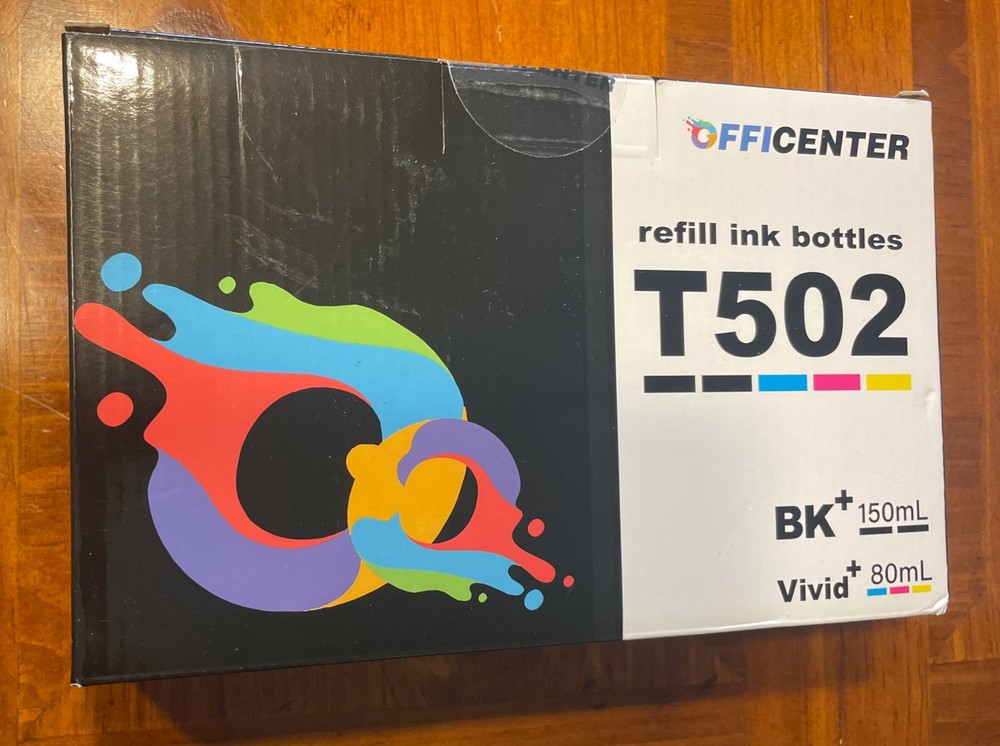 Office Center Refill Ink Bottles T502