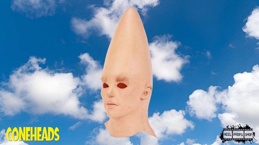 CONEHEADS PROP - SCREEN USED CONEHEAD MASK - SNL