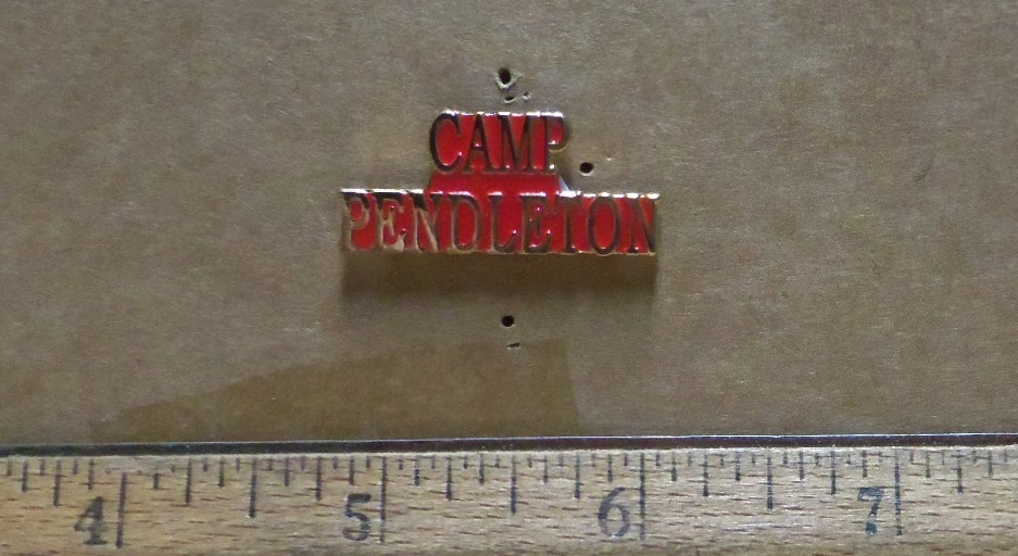 US Marine Corps - Camp Pendleton Pin