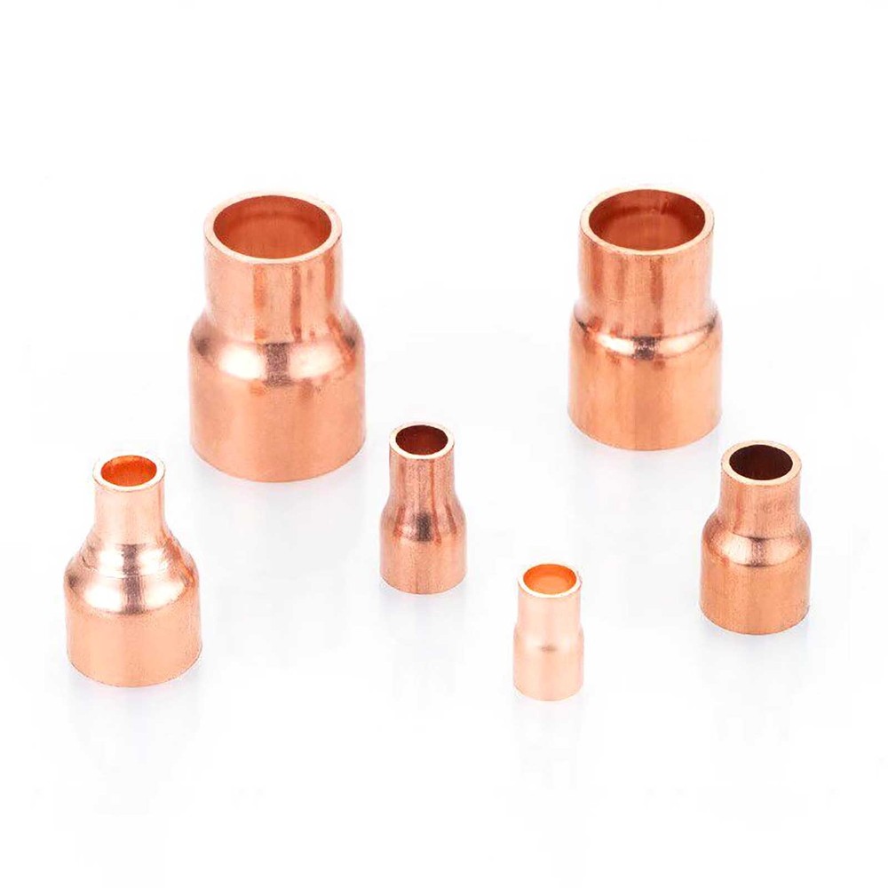 End Feed Pipe Reducer Coupling Copper Reducing Fitting 8mm 10mm 15mm 22mm-159mm