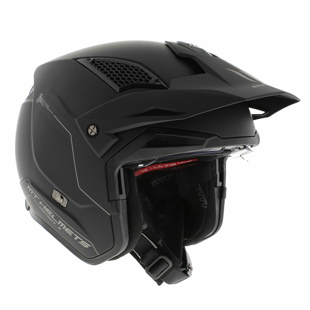 MT District S SV helmet matte black