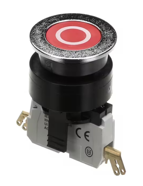 Robot Coupe 33D01, Switch Assembly, Push Button, Red