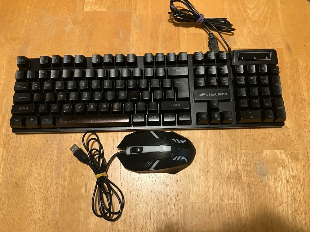 STGAubron Keyboard and Mouse Combo