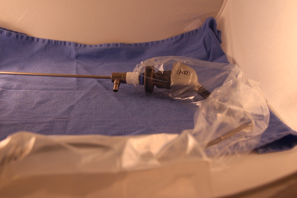 Camera drape for laparoscopic camera