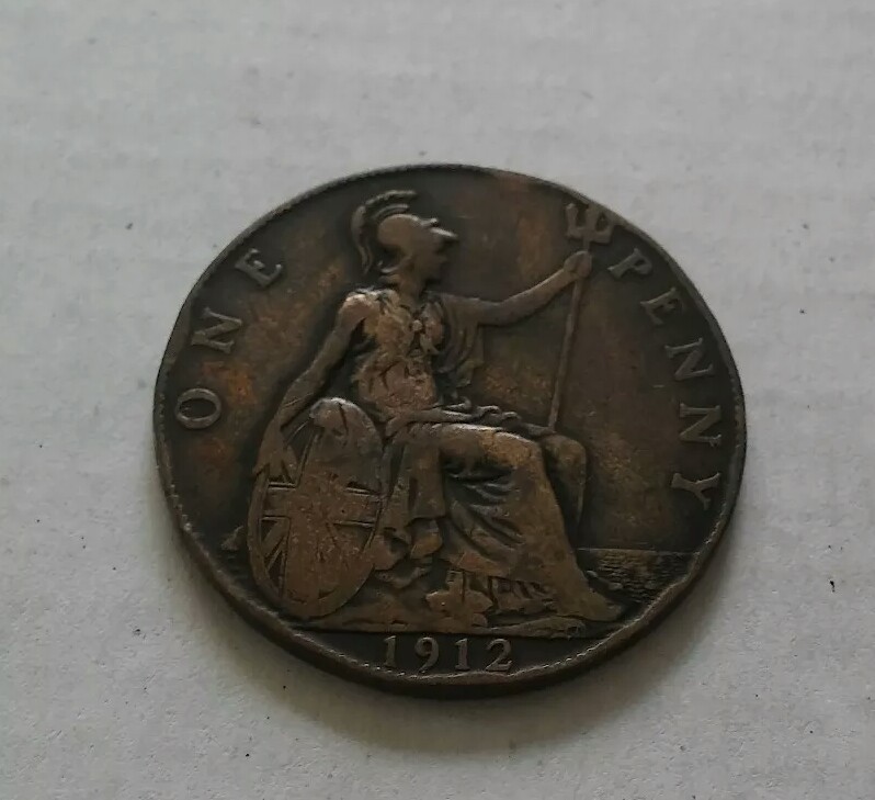 1912 Great Britian One Penny