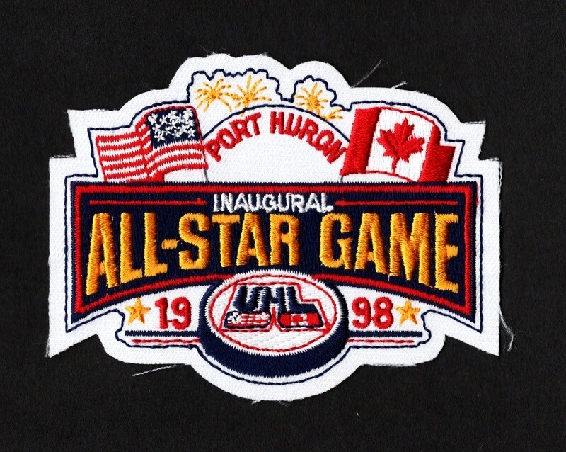 1998 UHL All-Star Game at Port Huron Uniform Patch