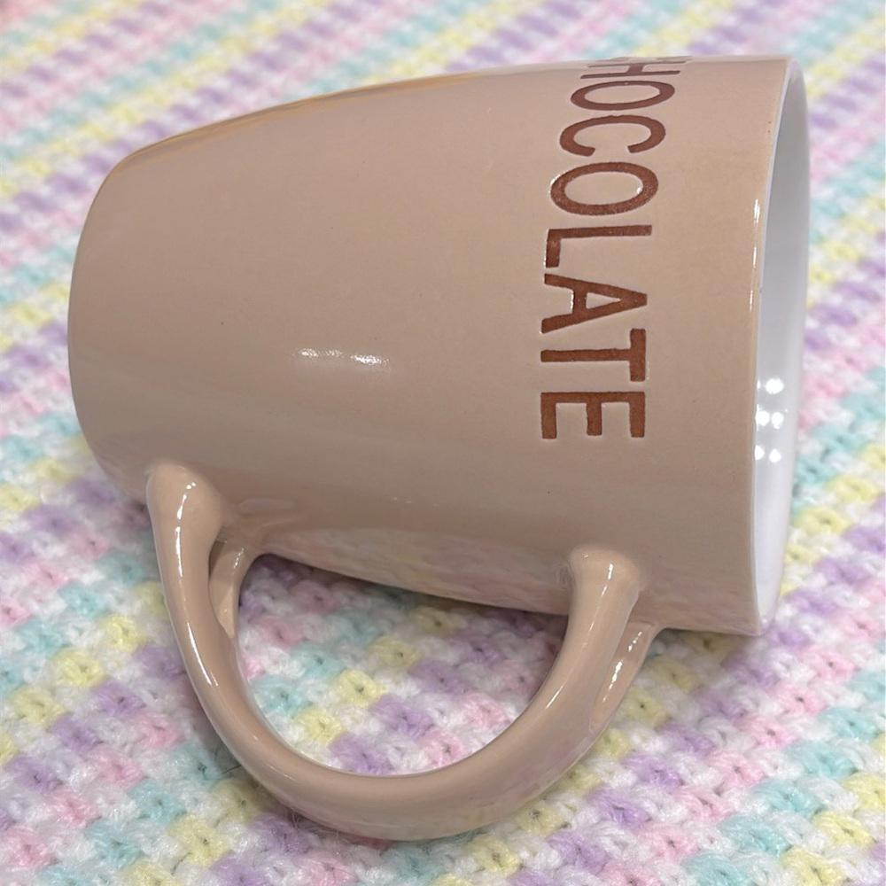 Unique Chocolate Mug Tea Cup With Cool Exclusive Designed Handle Great Gift !