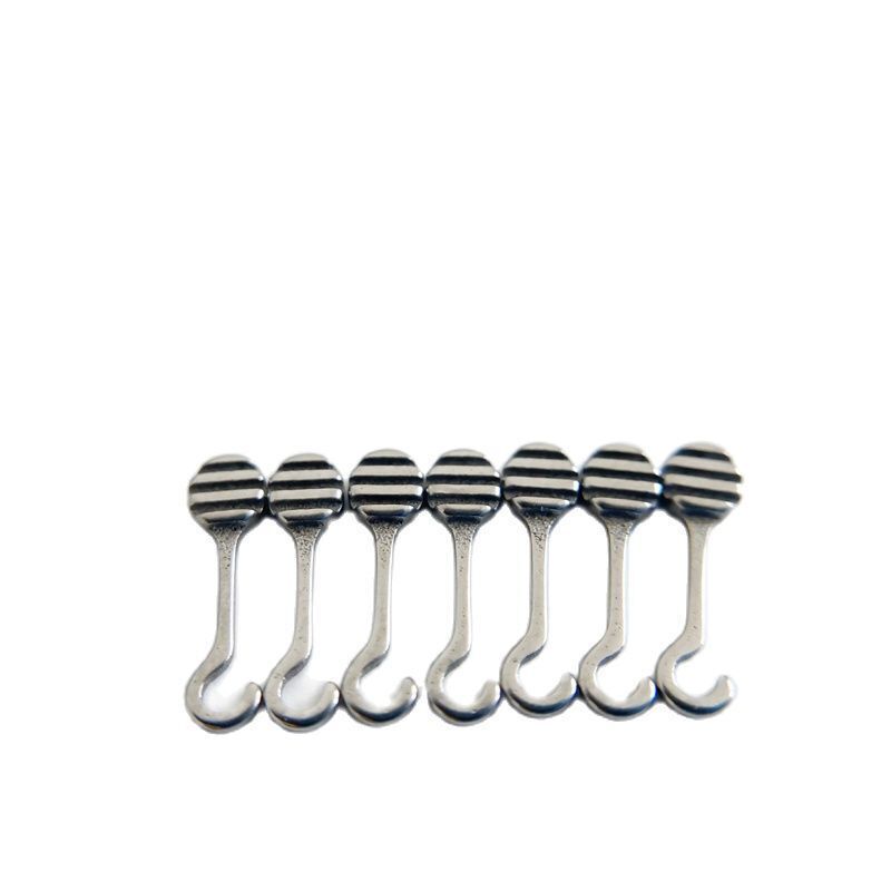 Dental Orthodontic Bonding Traction Crimpable Hook Adhesive Hook Right Left Long