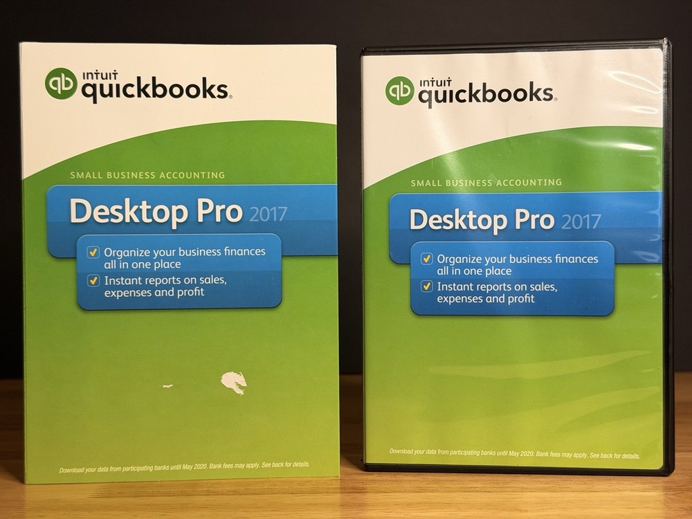 Quickbooks Desktop Pro 2017 Windows Accounting Retail -NO SUBSCRIPT10N- TESTED