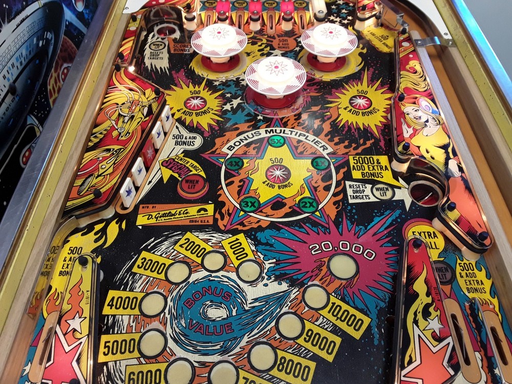 Solar Ride by Gottlieb Pinball Machine