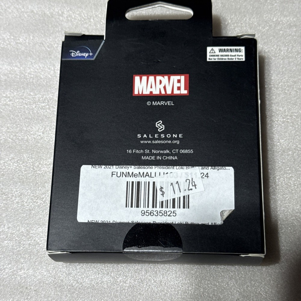 Marvel Studios Loki For President & Gator Pin Set