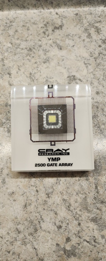 Cray Research | Cray Y-MP 2500 Gate-Array Chip Paperweight