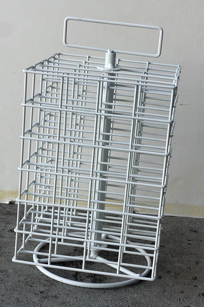 Craft Smart White Paint Storage Spinner Storage Caddy Holds 48 - 2oz bottles