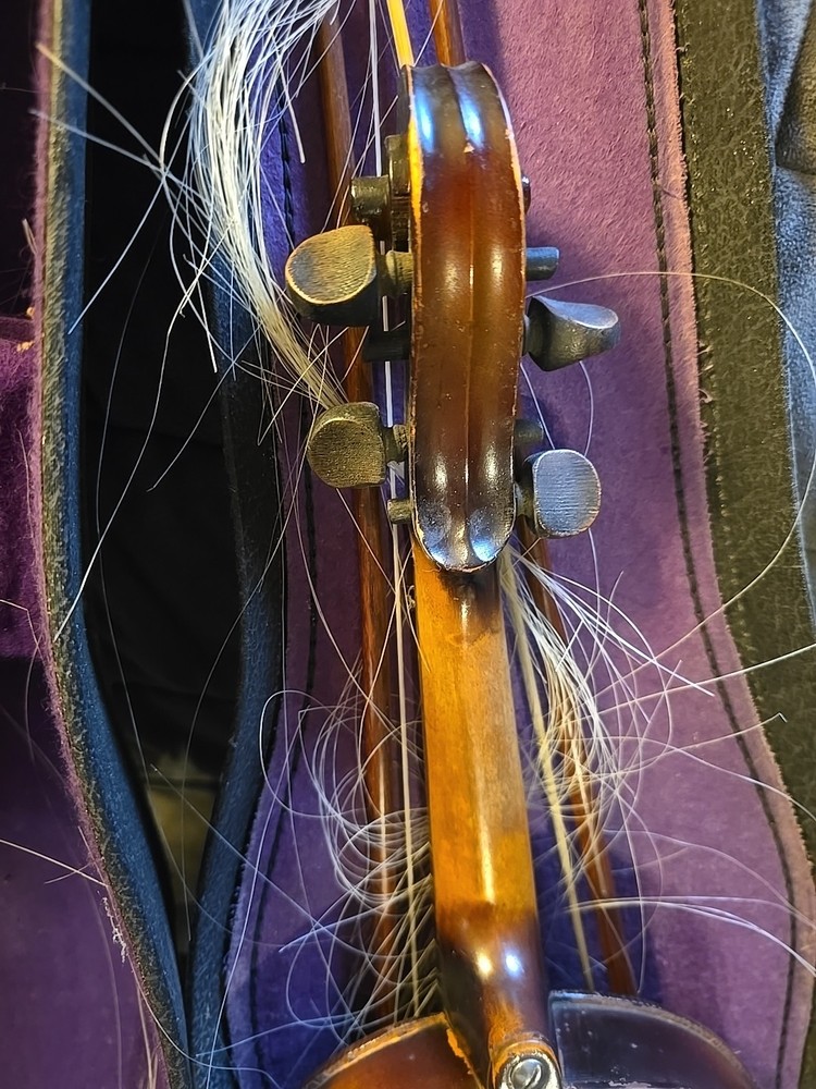 Vintage Violin In Case Full Size
