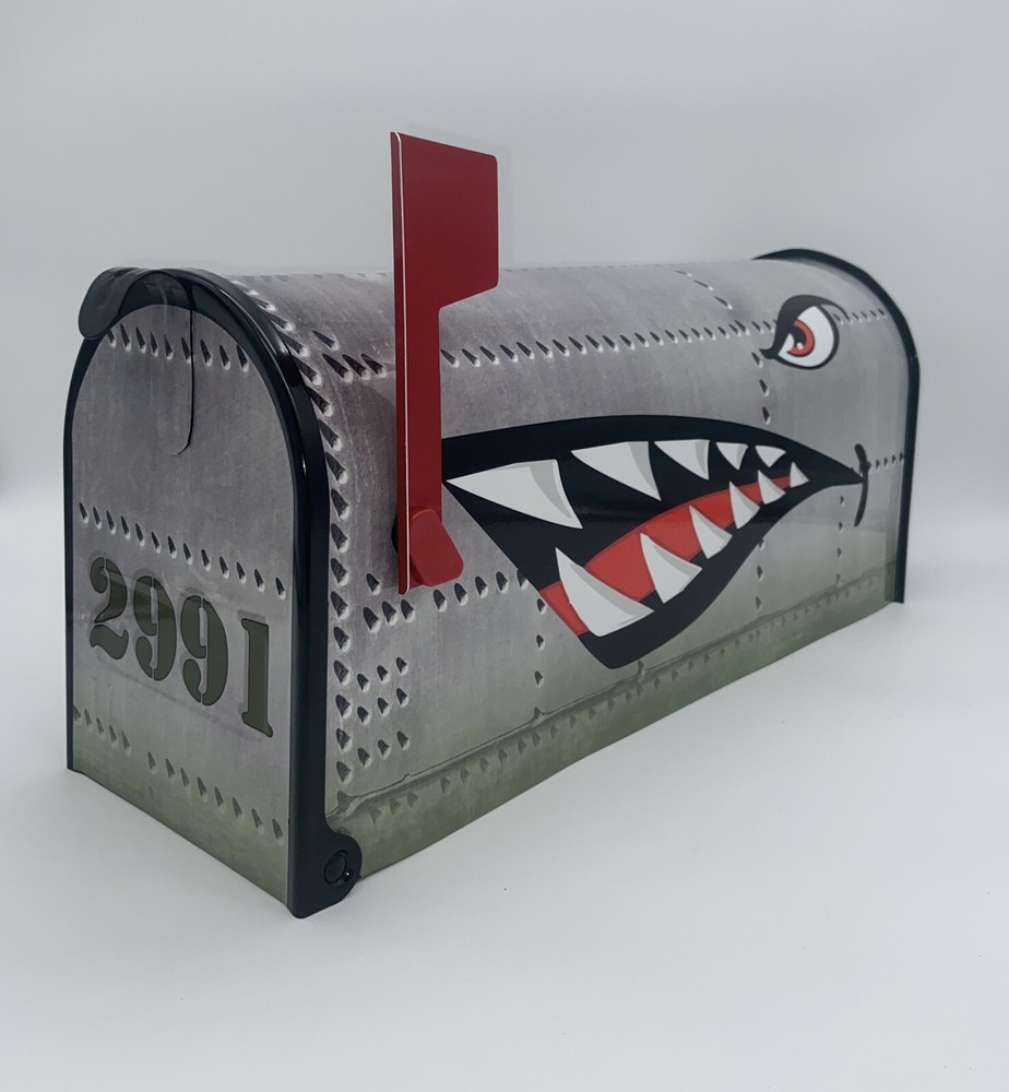 Warbird Custom Mailbox Aviation Gift for him, Gift for her, Pilot