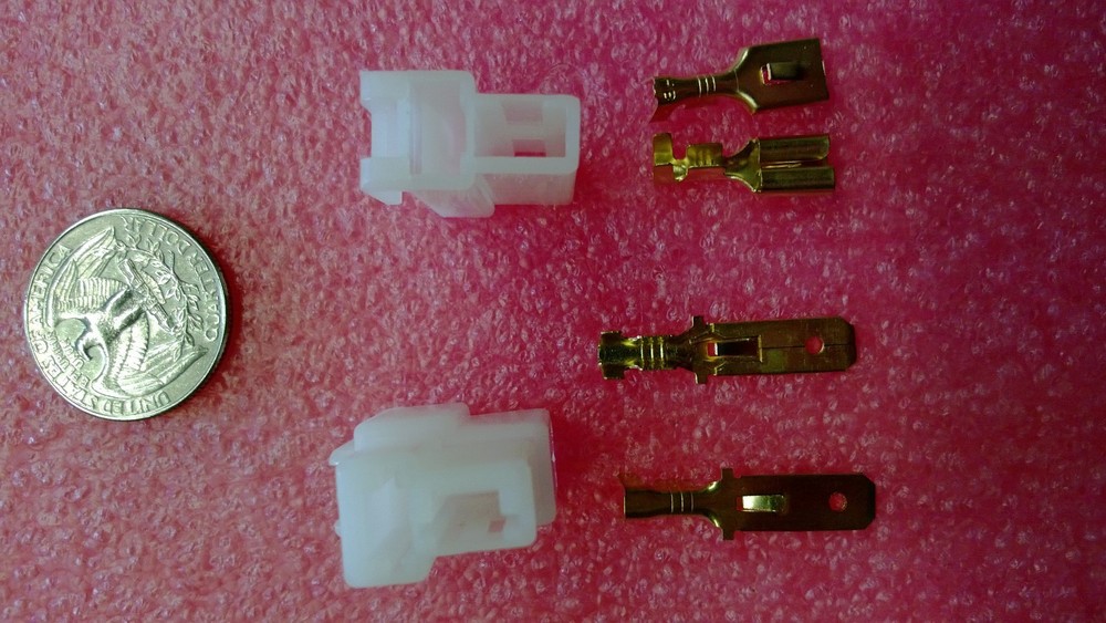 MAXON INLINE " T " TYPE REPLACEMENT CONNECTOR DC PLUG ONLY