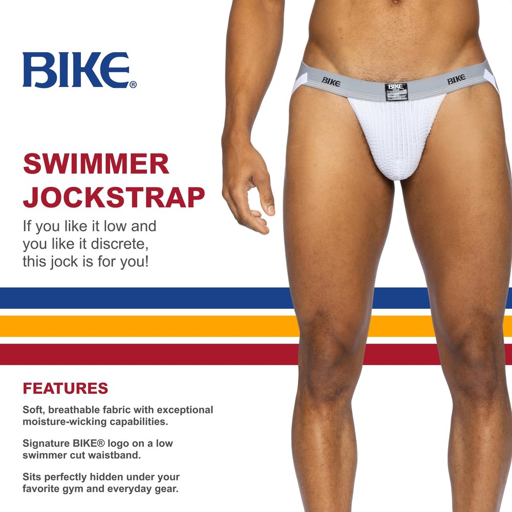 Athletic Swimmer Jockstrap | Lightweight Moisture-Wicking Pouch for Sweat Con...