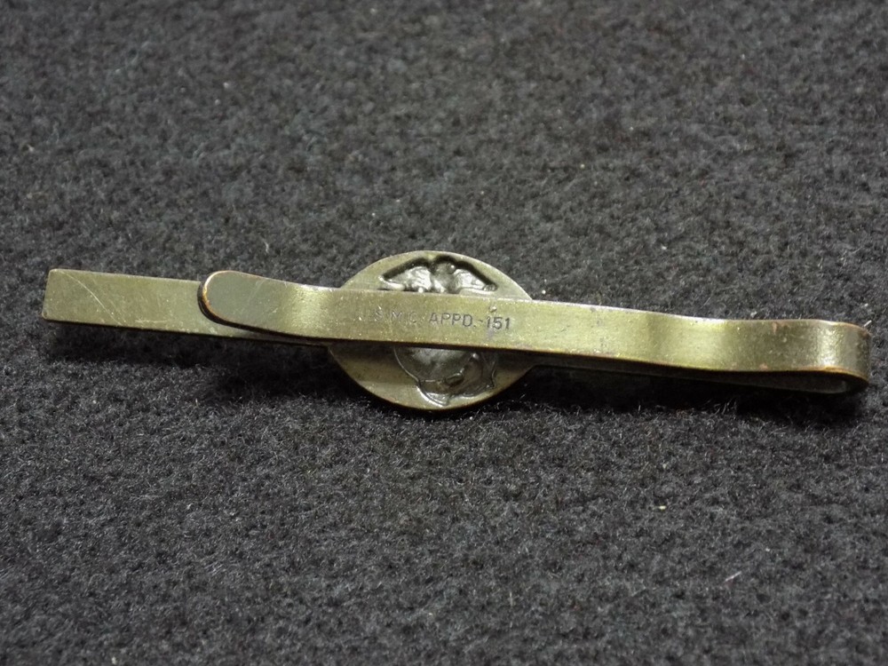 Original USMC GI Government Issued EGA Tie-Clip